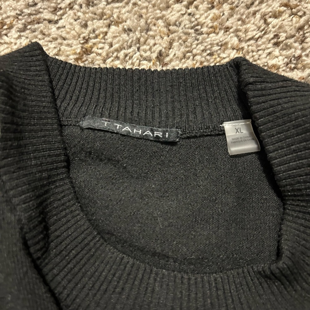 Black sweater